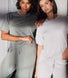 Soft Touch Lounge Set Mit Weitem Bein - Sage Green
