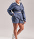 Curve ALL SZN Organic Crop Zip-Through Hoodie - Ice Blue