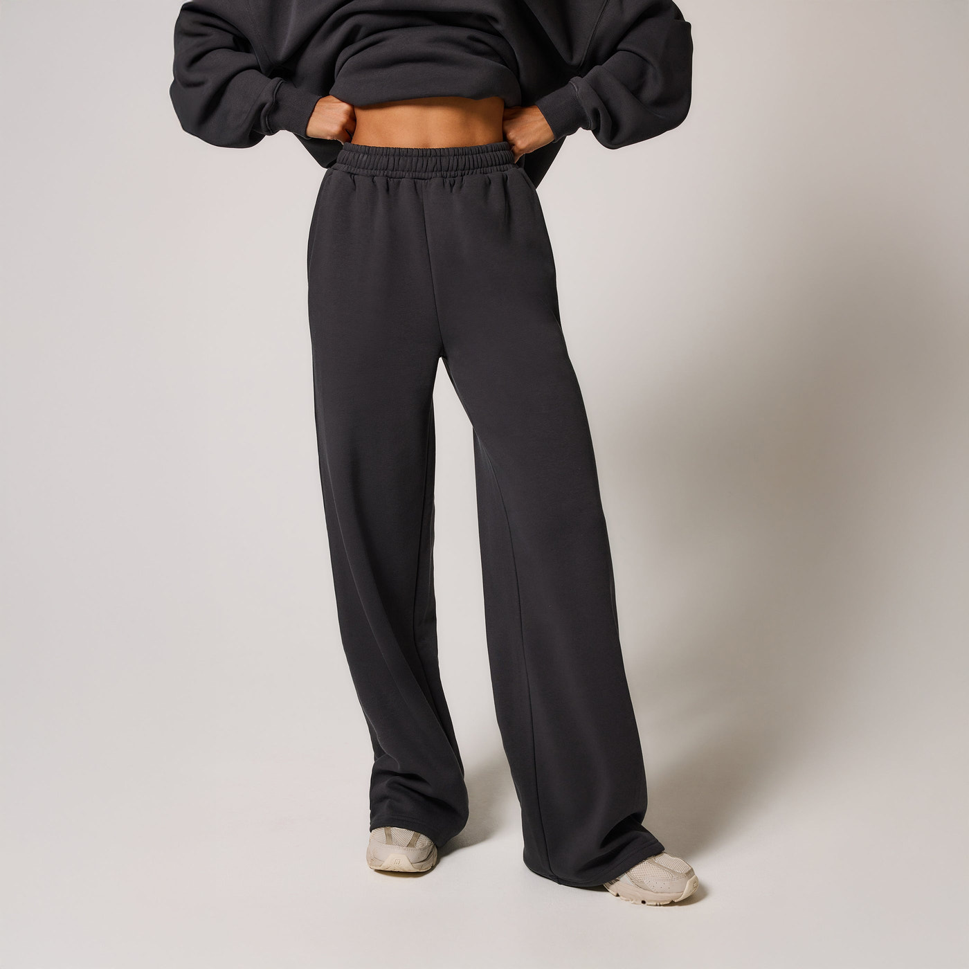 ALL SZN Bio-Jogger mit weitem Bein - Shadow