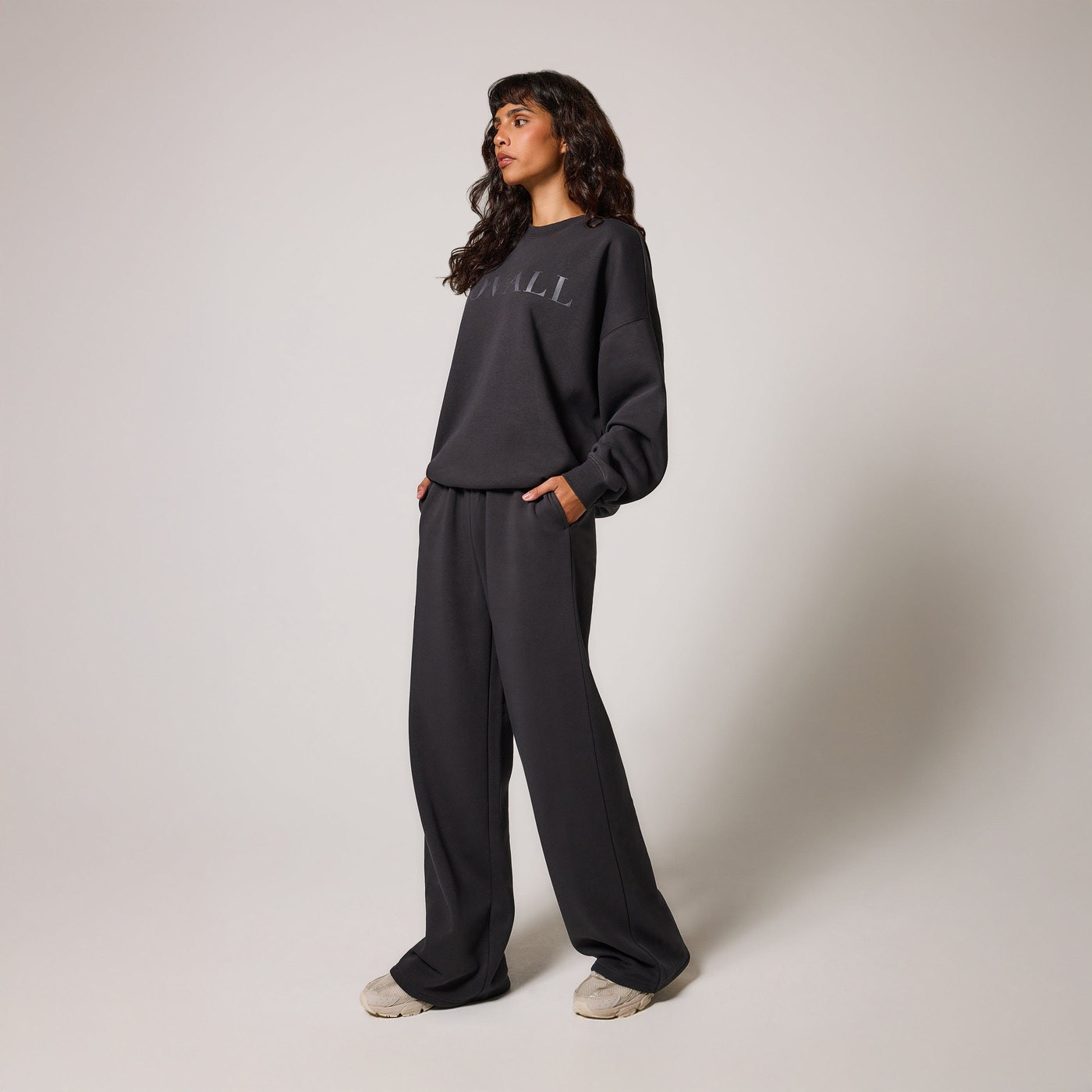 ALL SZN Bio-Jogger mit weitem Bein - Shadow