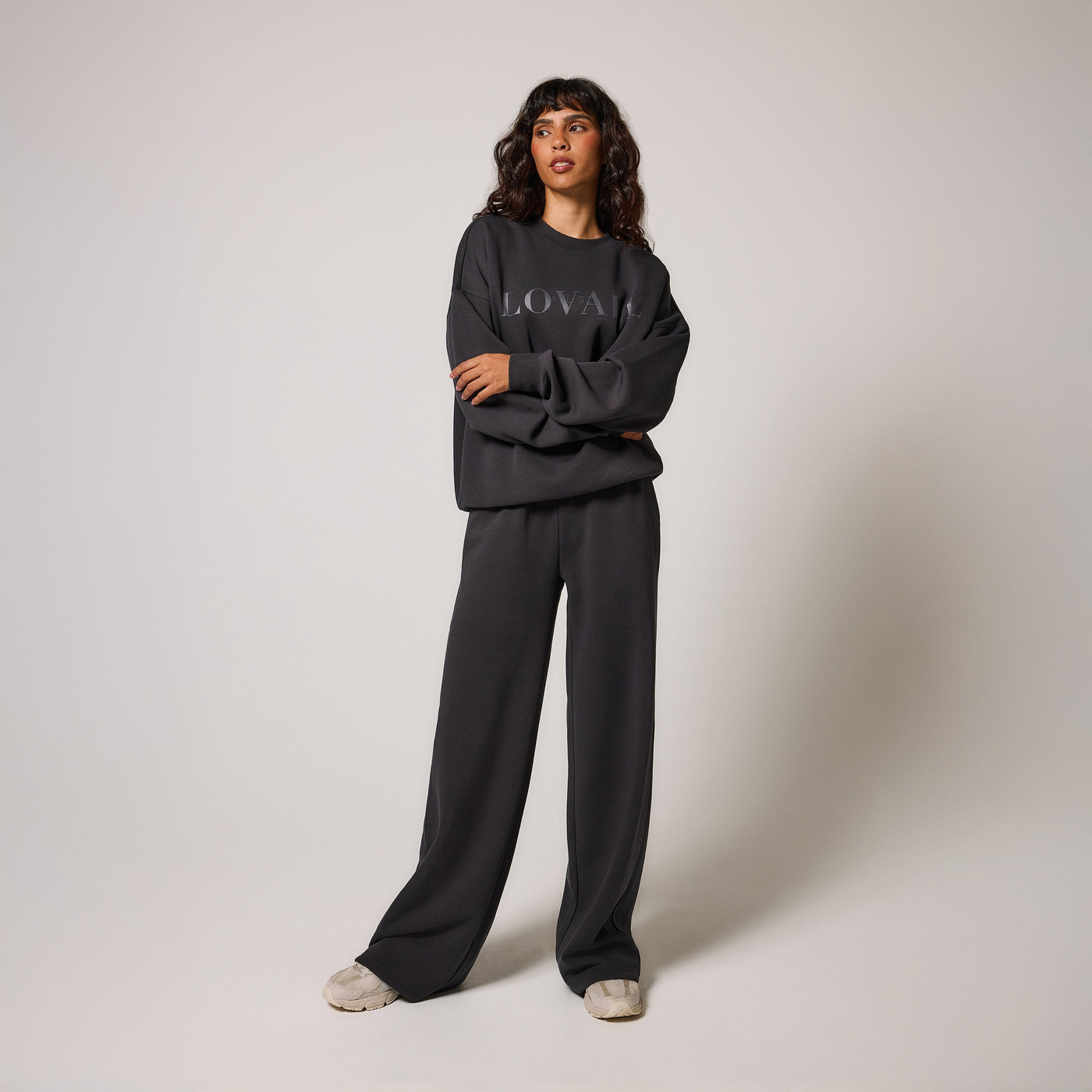 ALL SZN Bio-Jogger mit weitem Bein Curvy - Shadow