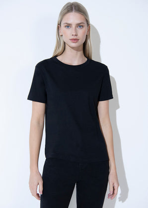 Everyday T-Shirt Curvy-Shirt - Black