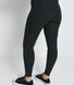 Alltägliche High-Waisted Leggings - Schwarze Animal-Print