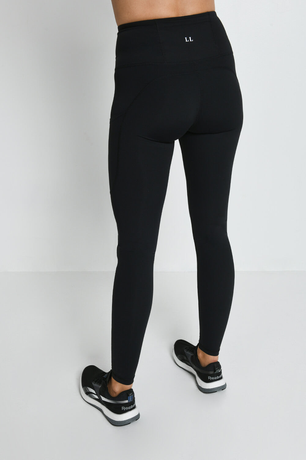 Energise High-Waisted Sportleggings - Mitternachtsschwarze