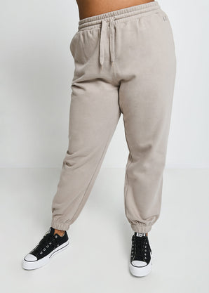 Everyday Jogginghose Komfort Curvy - Oatmeal Beige