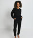 Luxus Lounge Jogginghose - Schwarze