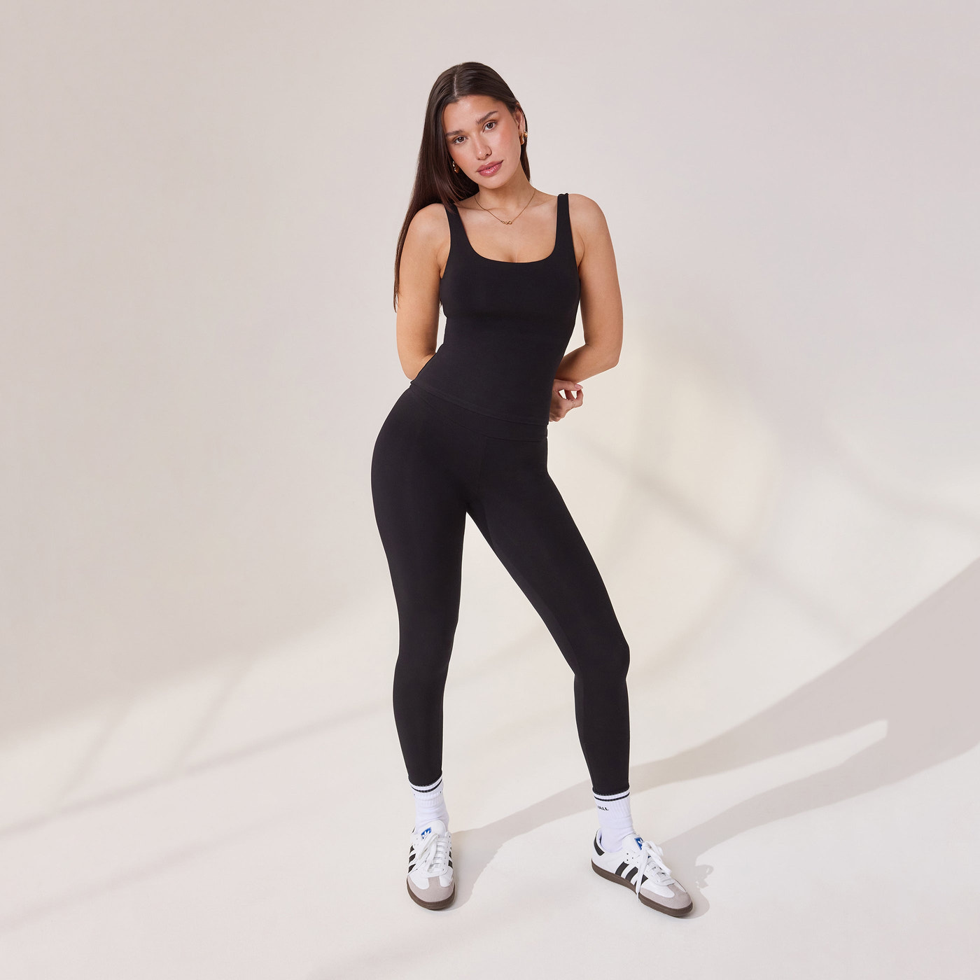 Leichtes Alltags-Tank-Top - Schwarz