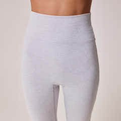 Ultimate Everyday Schlagleggings - Hellgrau meliert