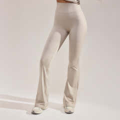Ultimate Flare Leggings für jeden Tag – Haferbeige
