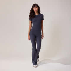 Ultimate Alltag-Flare-Leggings – Vintage Navy