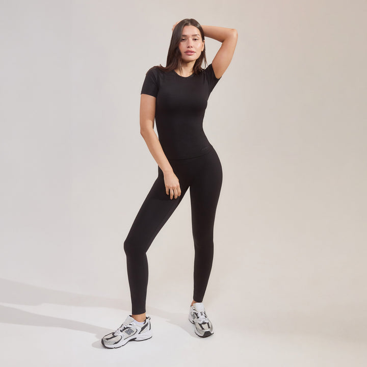 Ultimative Alltags-Leggings – Schwarz