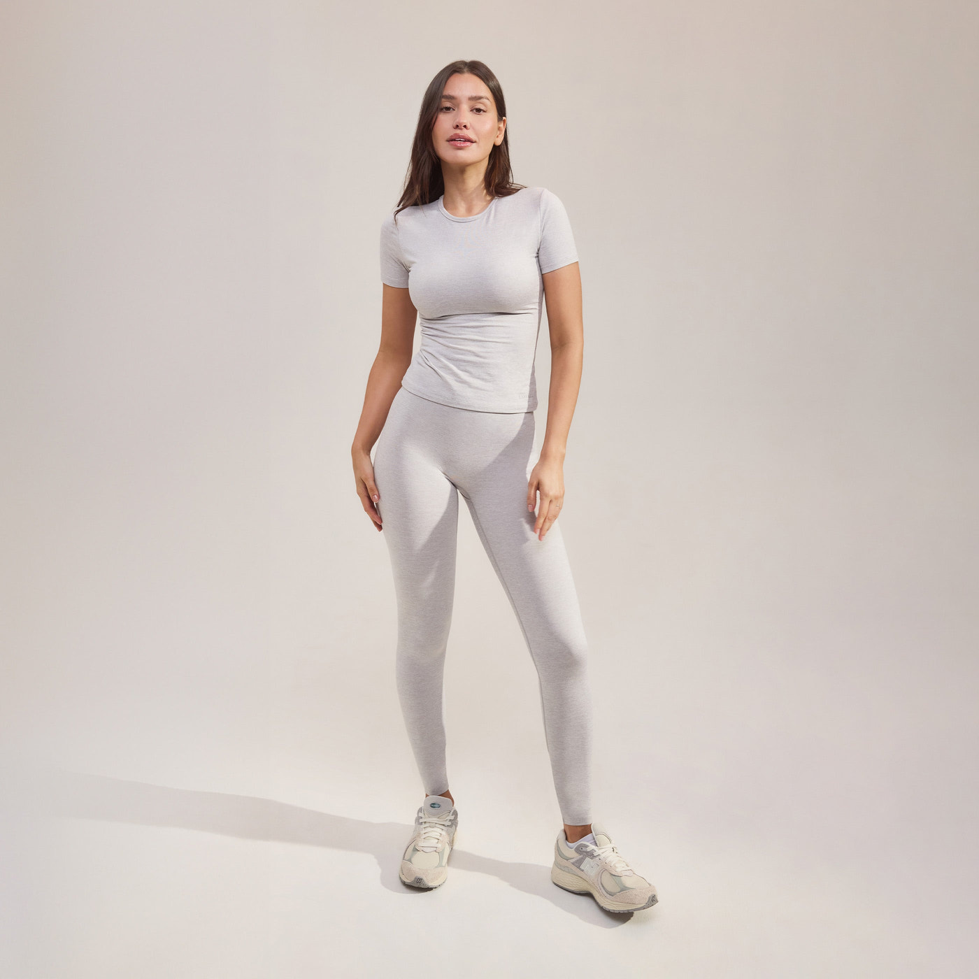 Alltägliche Ultimate Leggings - Hellgrau meliert