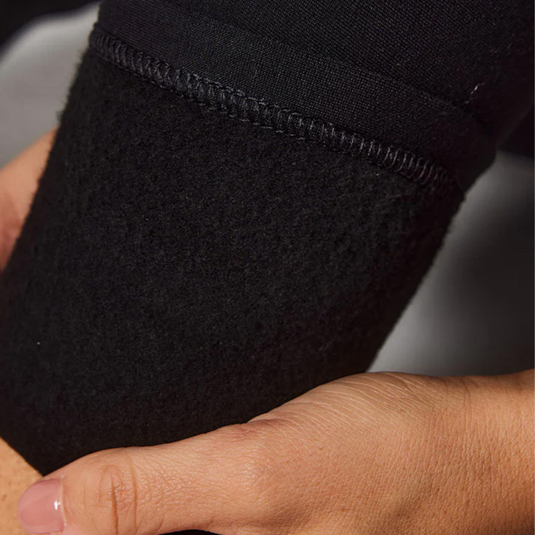 Alltägliche Winter Leggings mit hoher Taille - Schwarze