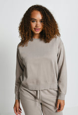 Everyday Sweatshirt Komfort - Oatmeal Beige