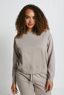 Everyday Sweatshirt Komfort - Oatmeal Beige