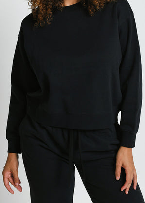 Everyday Sweatshirt Komfort - Black