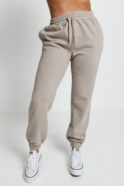 Alltägliche Jogginghose Komfort - Oatmeal-Beige