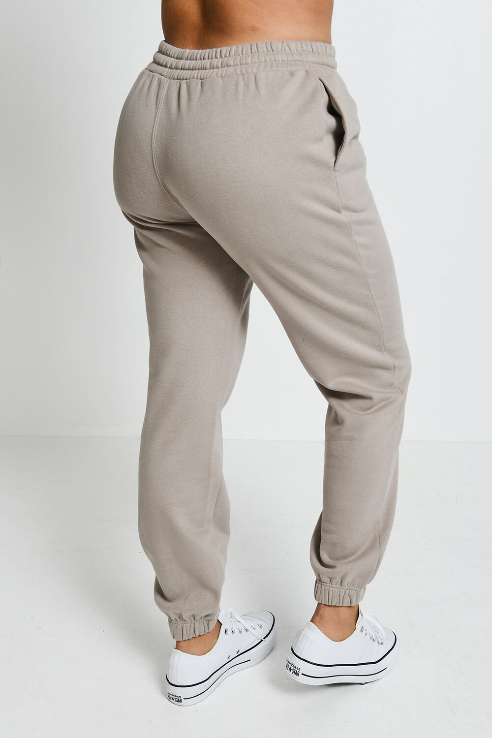 Alltägliche Jogginghose Komfort - Oatmeal-Beige