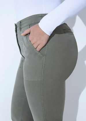 Alltägliche Chino Hose - Grüne