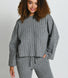 Pullover Mit Zopfstrickmuster - Grauer