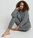 Pullover Mit Zopfstrickmuster - Grauer