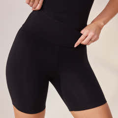 Leichte Alltag 6-Zoll-Radshorts – Schwarz
