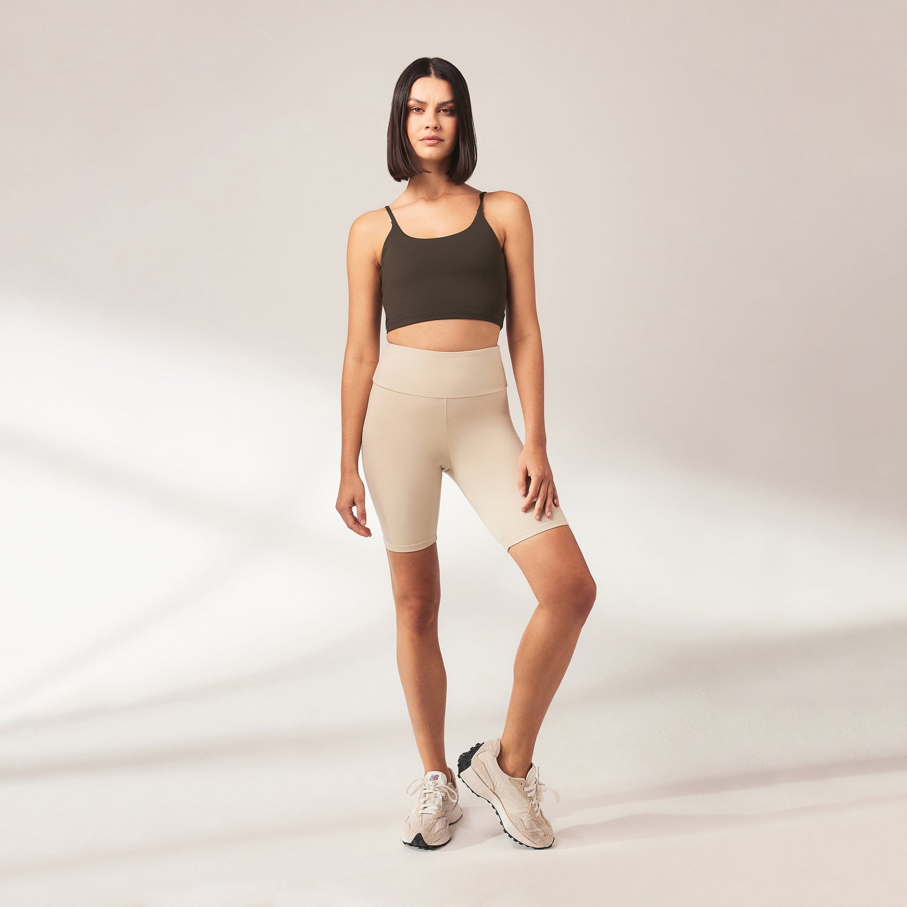 Alltägliche Leichte Radlerhose - Natürliche Beige