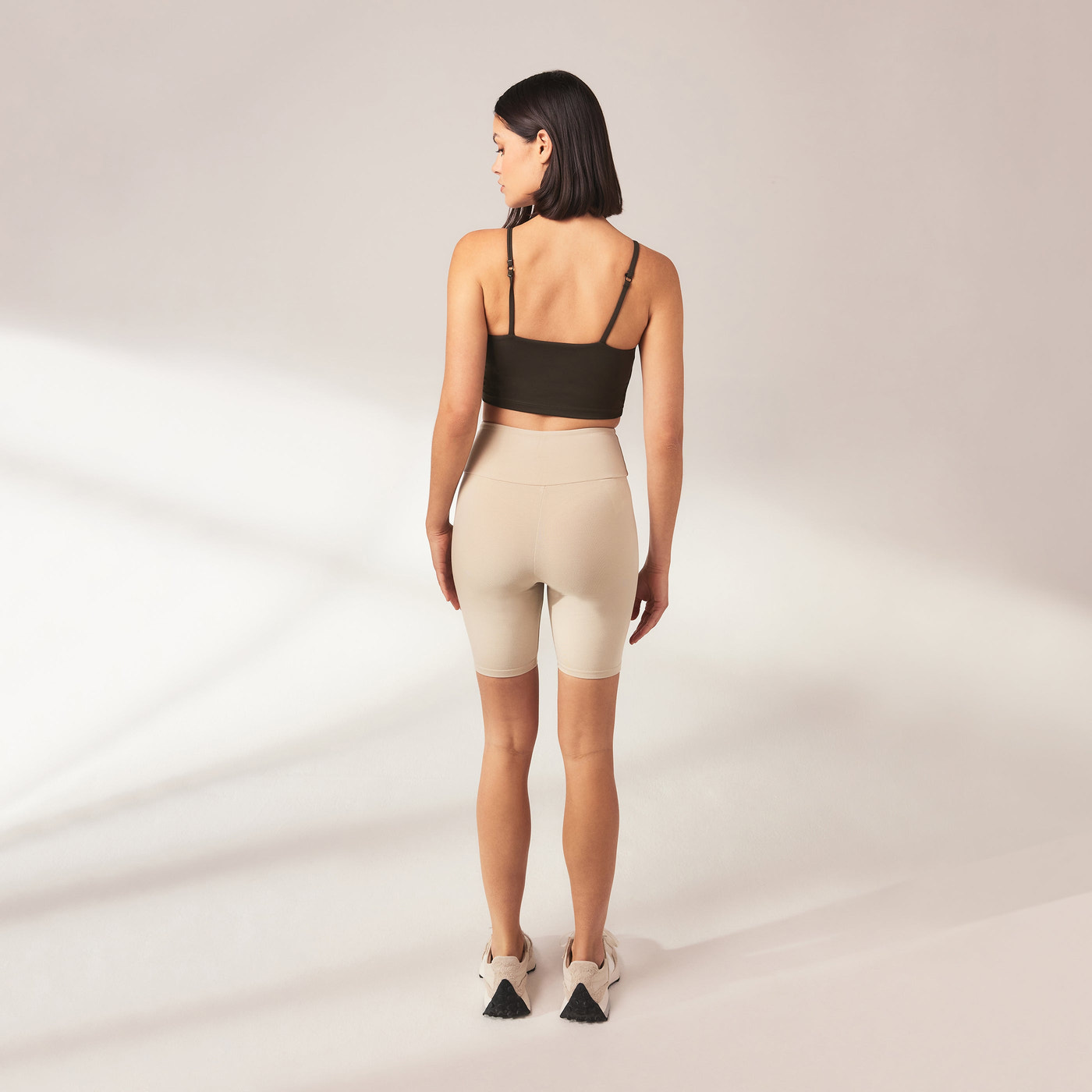 Alltägliche Leichte Radlerhose - Natürliche Beige