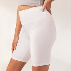 Leichte Alltags-Radhose – Weiß