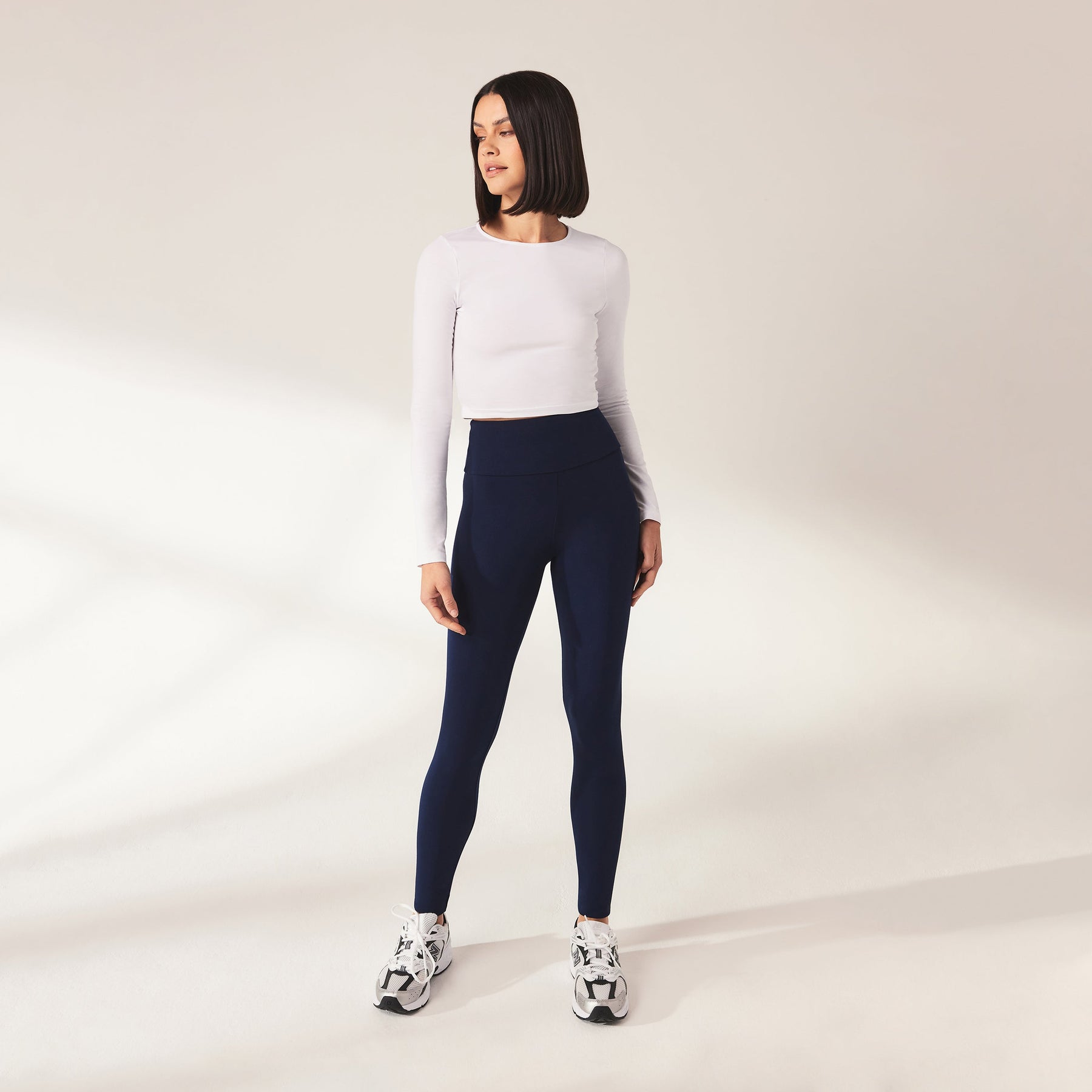 Alltägliche Leichte Leggings - Navy