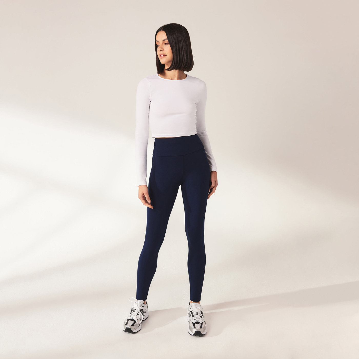 Alltägliche Leichte Leggings - Navy