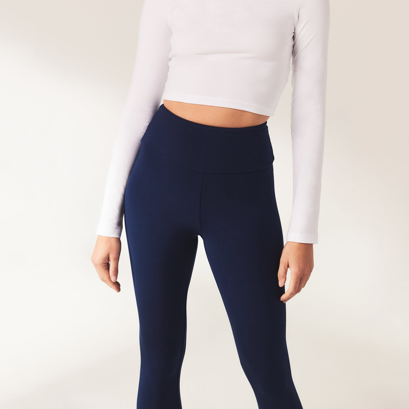 Alltägliche Leichte Leggings - Navy
