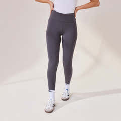 Leichte High-Waist-Leggings für jeden Tag – Odyssey Grey