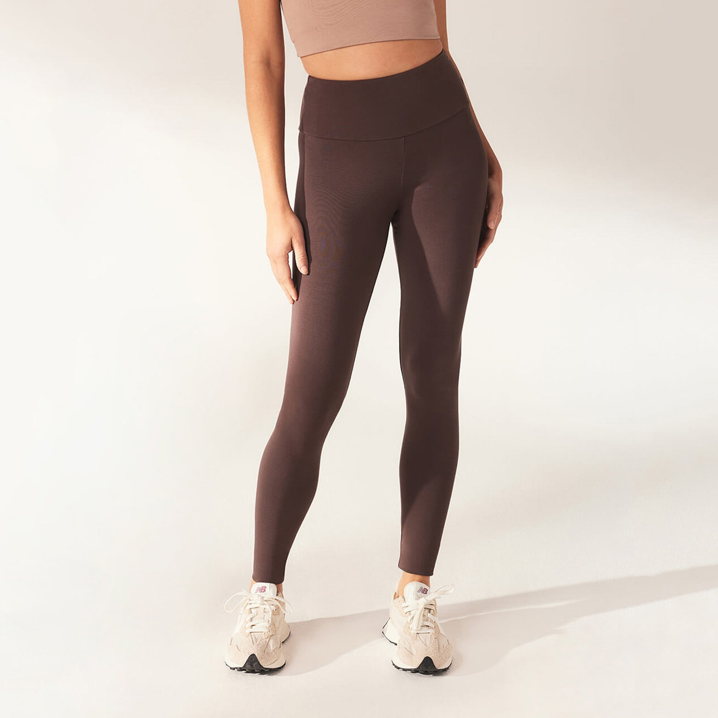 Alltägliche Leichte Leggings - Espresso Braune