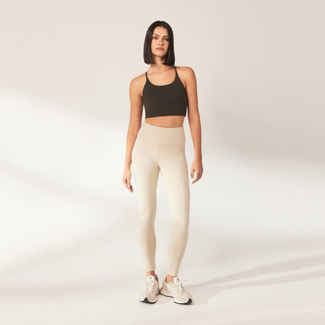 Alltägliche Leichte Leggings - Naturbeige