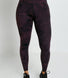 Revitalise High Waisted Leggings - Dunkel-Kirsche Tie-Dye