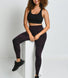 Revitalise High Waisted Leggings - Dunkel-Kirsche Tie-Dye
