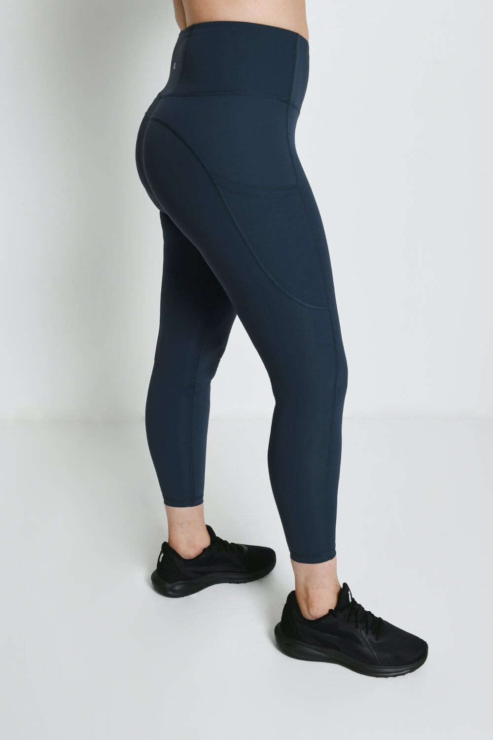 Energise 7/8 High Waisted Sportleggings - Thunderblaue