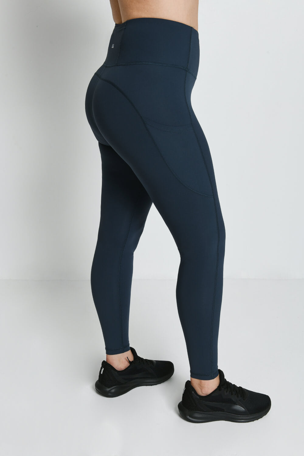 Energise High-Waisted Sportleggings - Thunderblaue