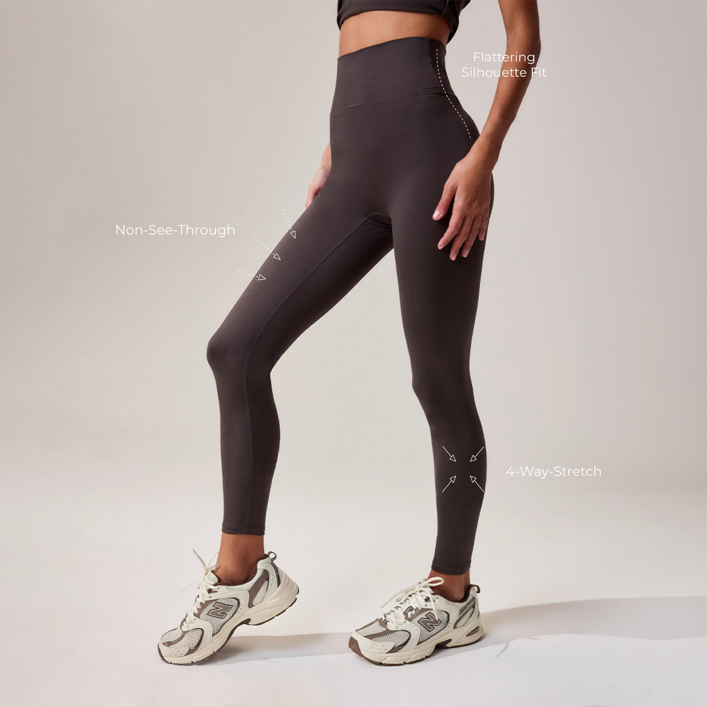 Alltägliche Ultimate Leggings - Schwarzkaffee