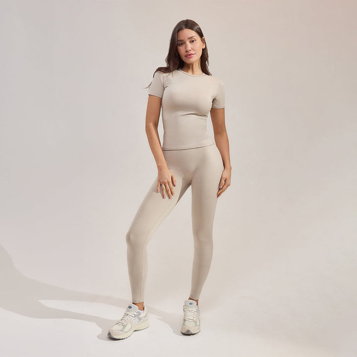 Alltägliche Ultimate Leggings - Haferbeige