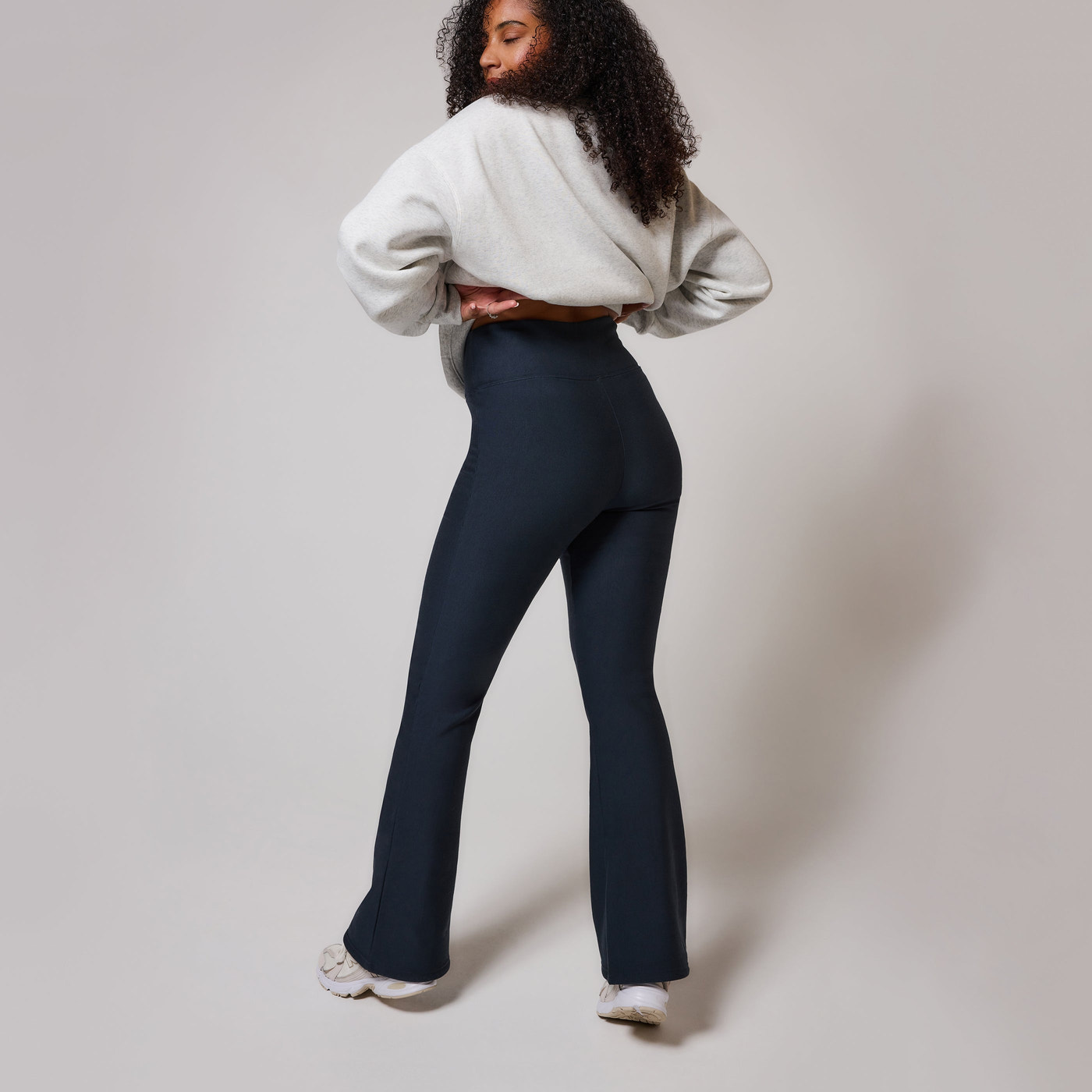 Schlaghose Leggings Winter Curvy - Vintage Navy
