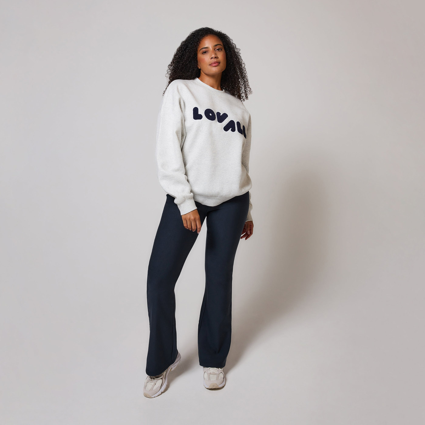 Schlaghose Leggings Winter Curvy - Vintage Navy