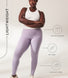 Everyday High Waisted Leggins Lightweight - Mauve