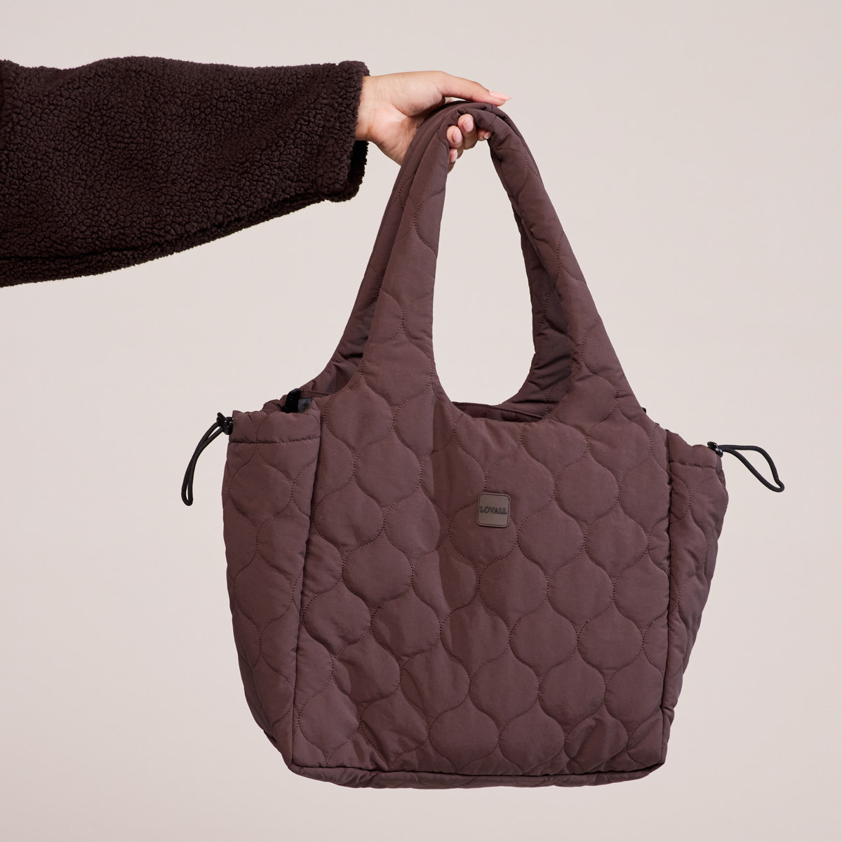 Stepptasche - Espresssobraun