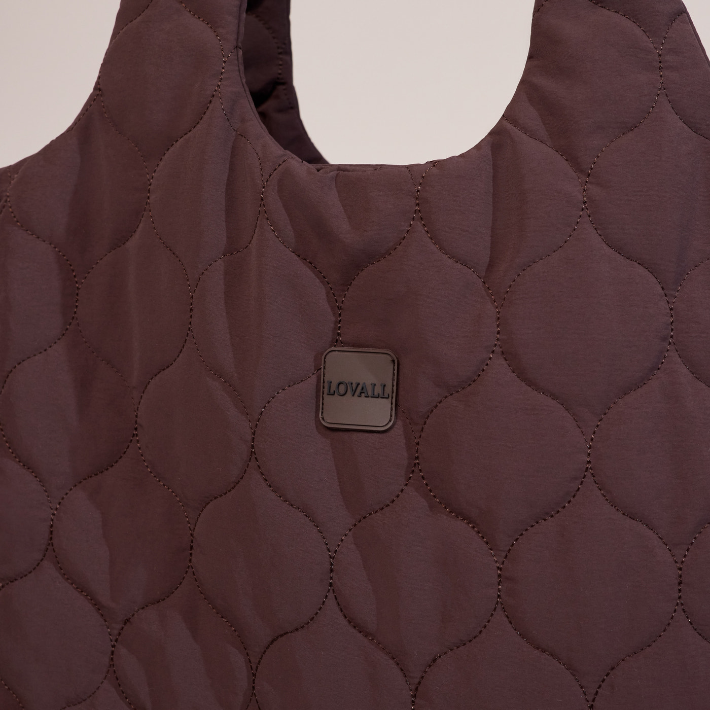 Quilted Bag - Espresso Brown