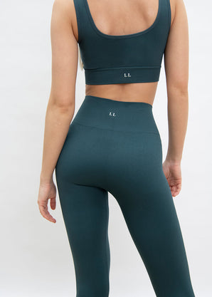 Ultimate Seamless High Waisted Leggings - Teal Blue