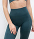 Ultimate Seamless High Waisted Leggings - Teal Blue