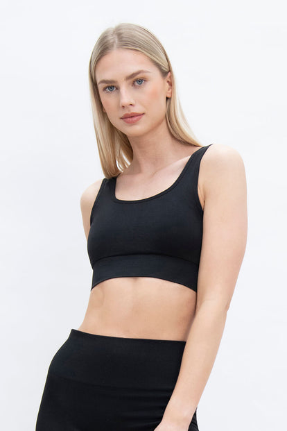 Ultimate Seamless Bralette - Black