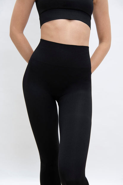 Ultimate Seamless High Waisted Leggings - Black